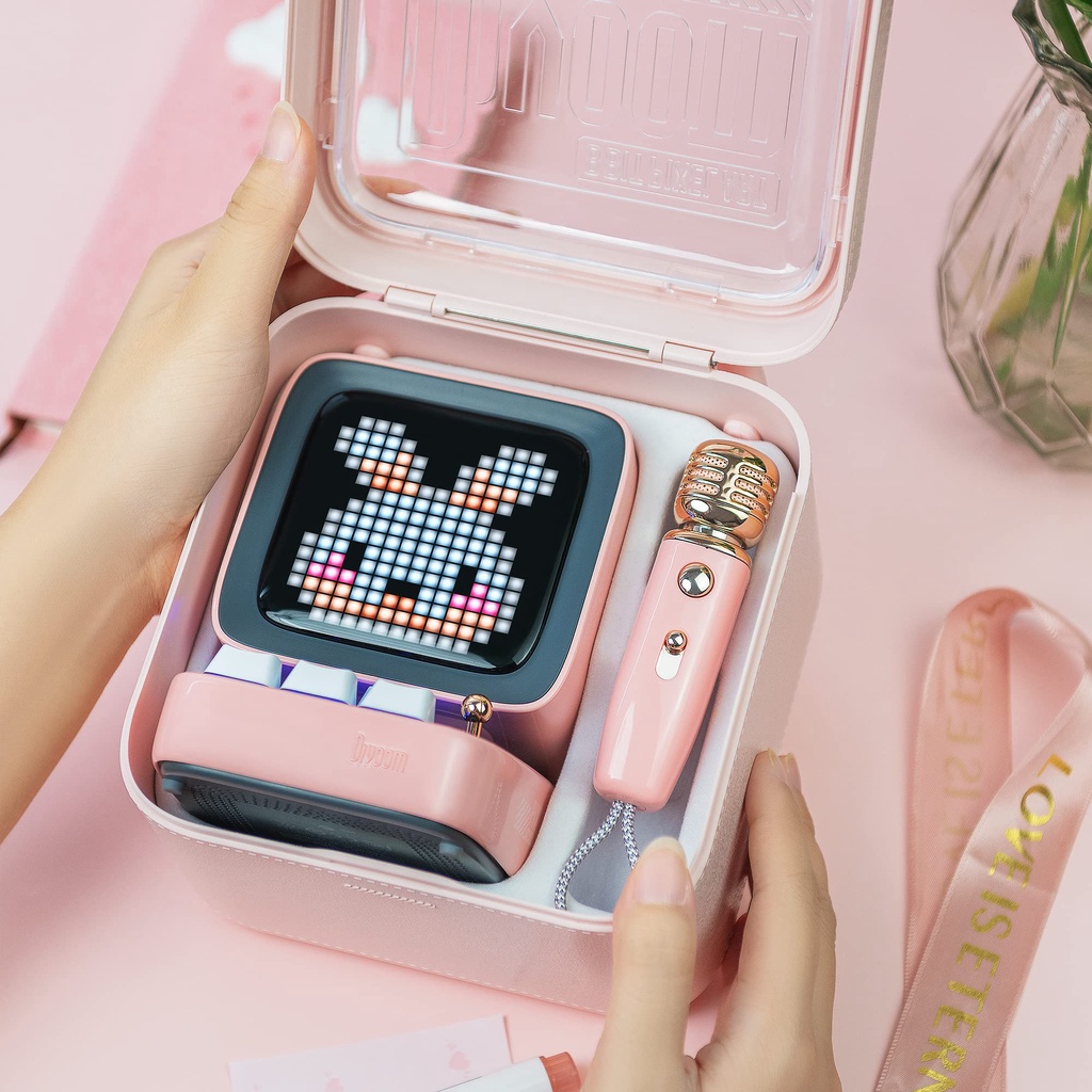 DIVOOM DITOO-MIC - Portable Bluetooth Speaker with Microphone Karaoke - Upgrade Version dari DIVOOM DITOO-PLUS