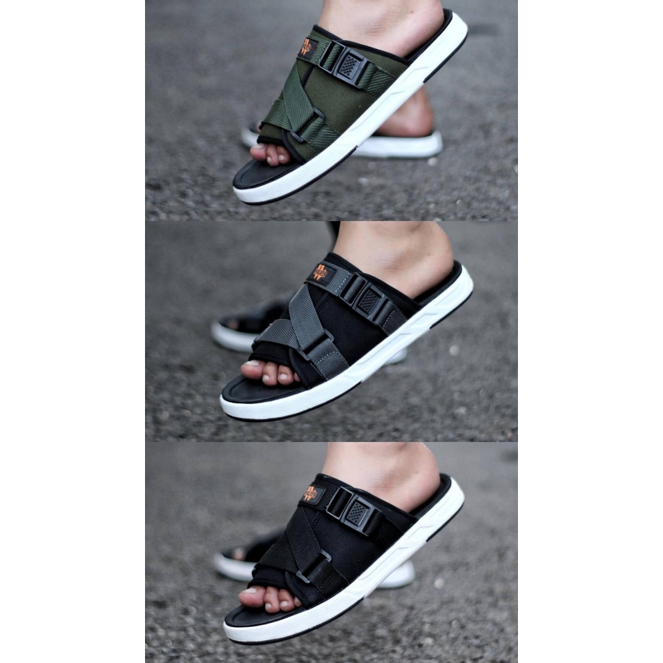 WALKER X WILLIS - Sandal Casual Pria Slide Selop Cowok Murah Original Terbaru || SandalPria Casual