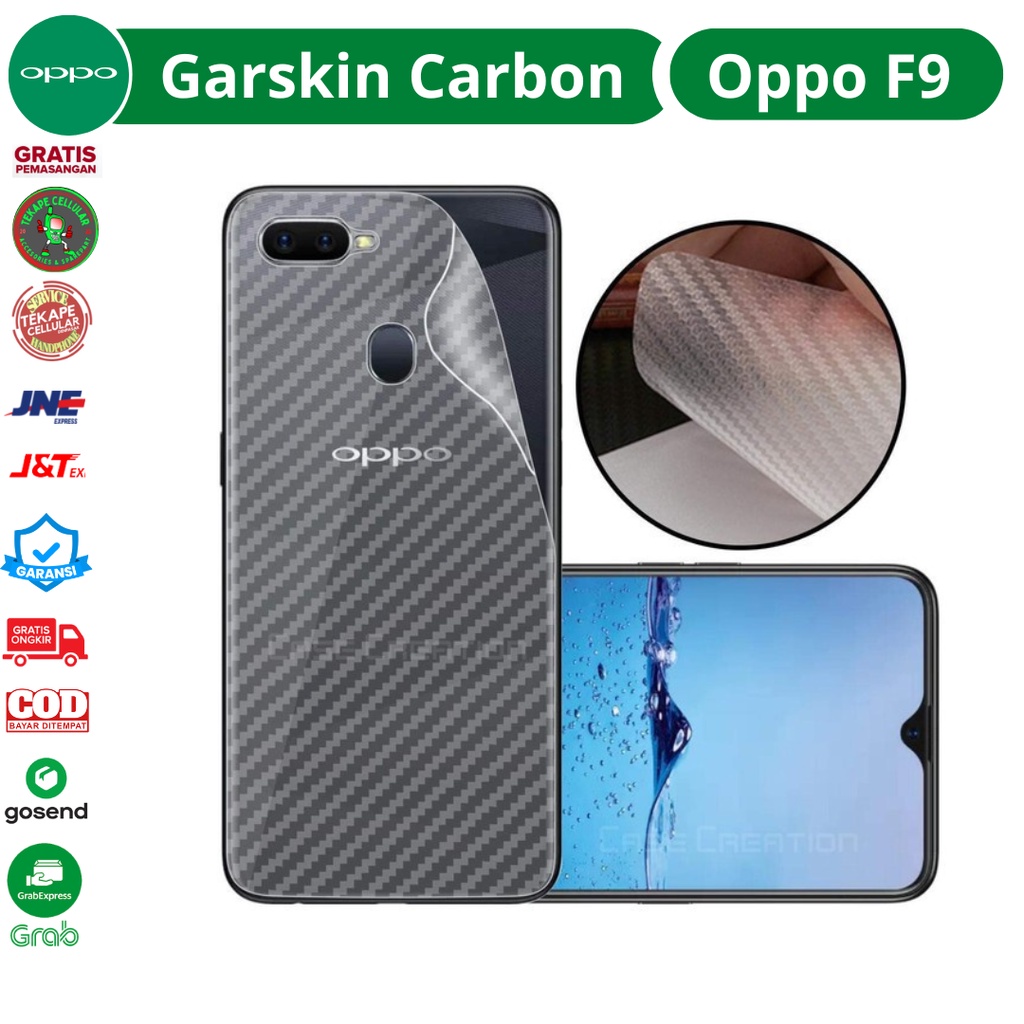 Garskin Handphone Oppo F9 bisa cod