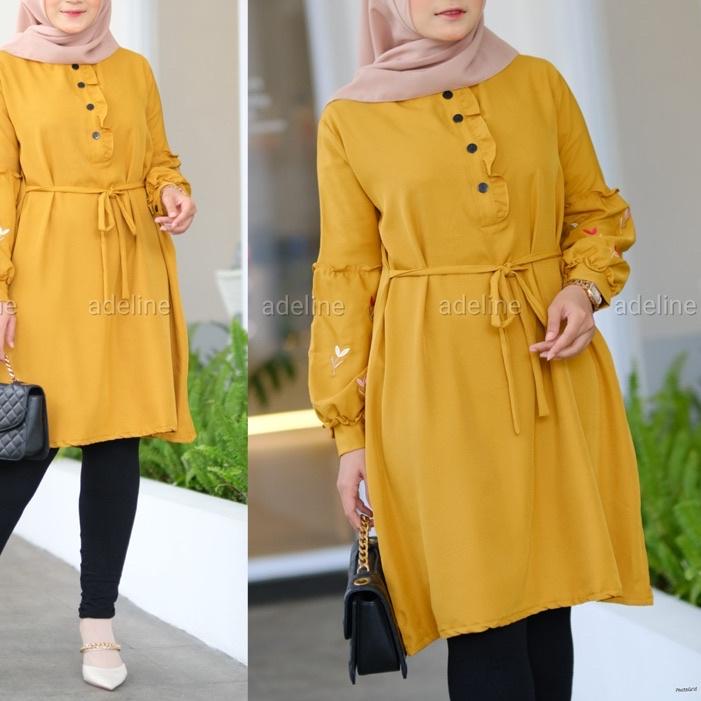 ♢ Vanya Tunik - Tunik Shakila Bordir LD102 / Vanya  / Juwita Tunik / R.10 -  ✼