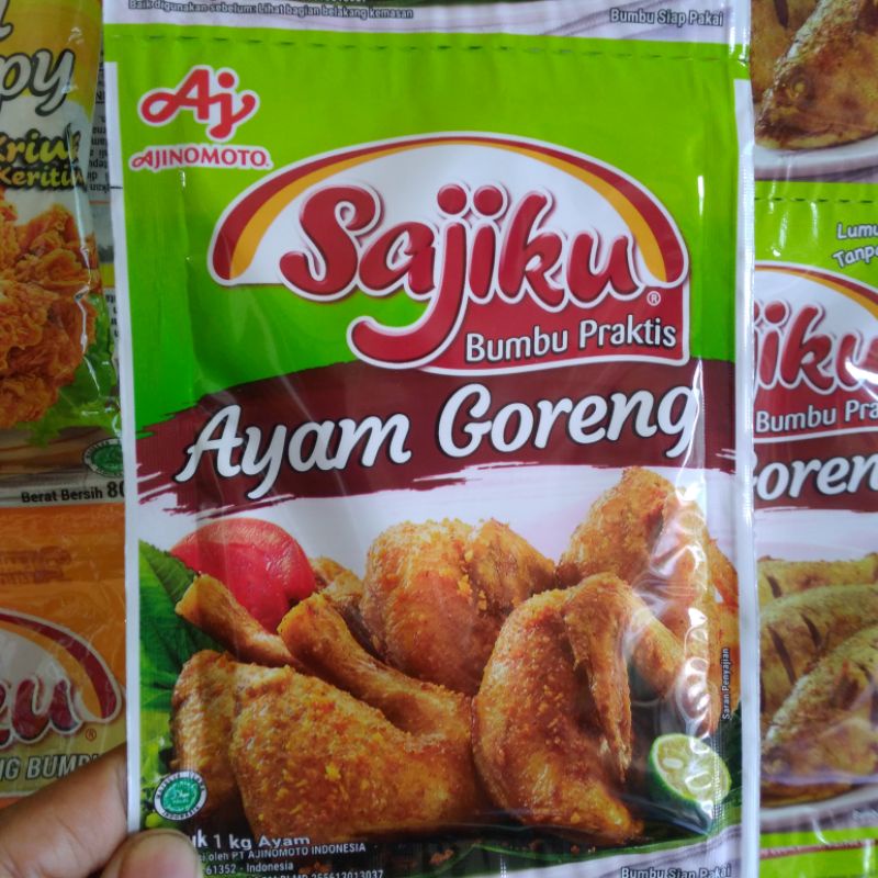 

Sajiku Bumbu Instan Ayam Goreng