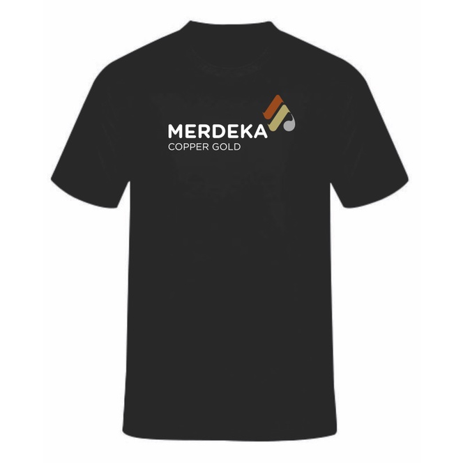 T-SHIRT KAOS MERDEKA COPPER GOLD