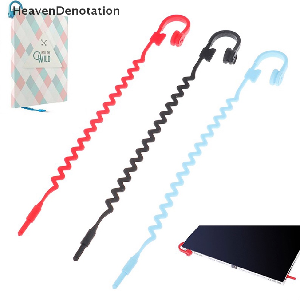 [HeavenDenotation] Kreatif 3D Musik Headphone Gaya Bookmark Lucu Pribadi Silikon Bookmark Membaca Buku Klip Anak Hadiah HDV