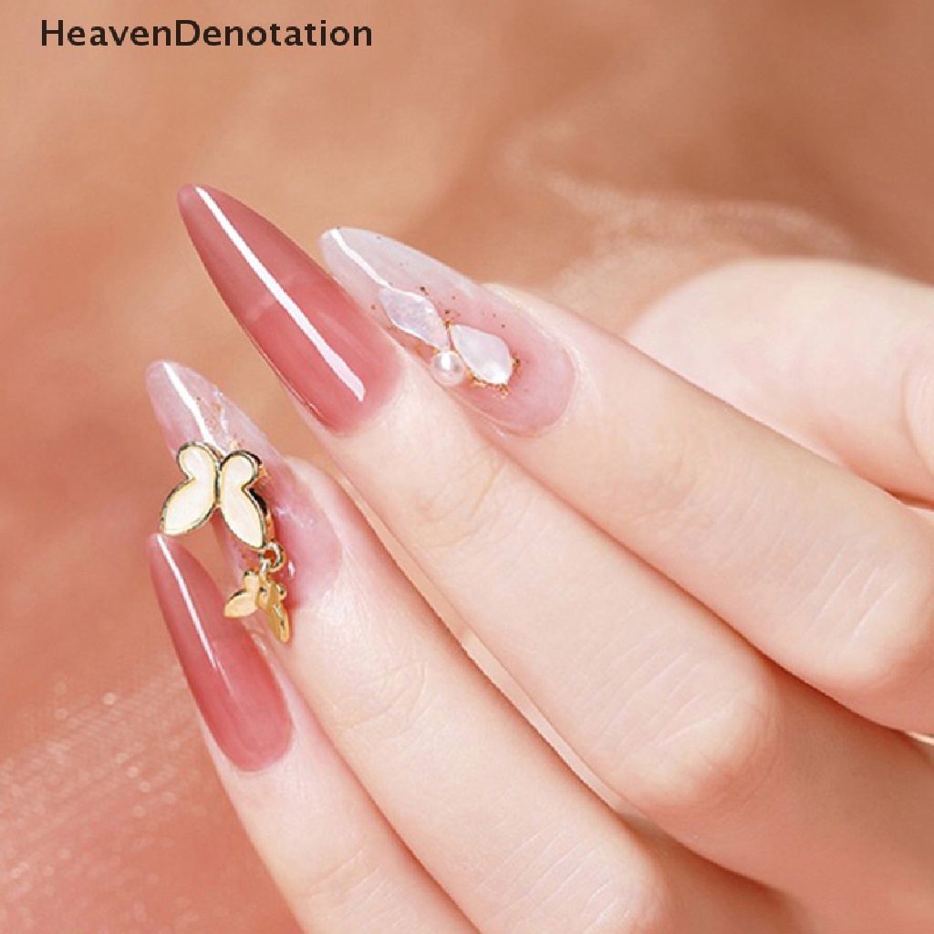 [HeavenDenotation] 120/240pcs Clear Nail Tips Salon Rumah Ballerina Manicure Full Cover Kuku Palsu HDV