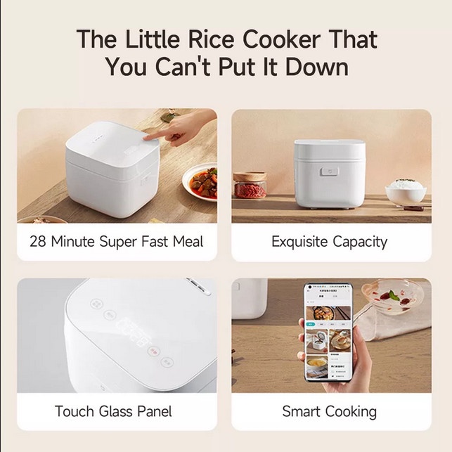 Mijia Smart Small Rice Cooker Pemasak Nasi