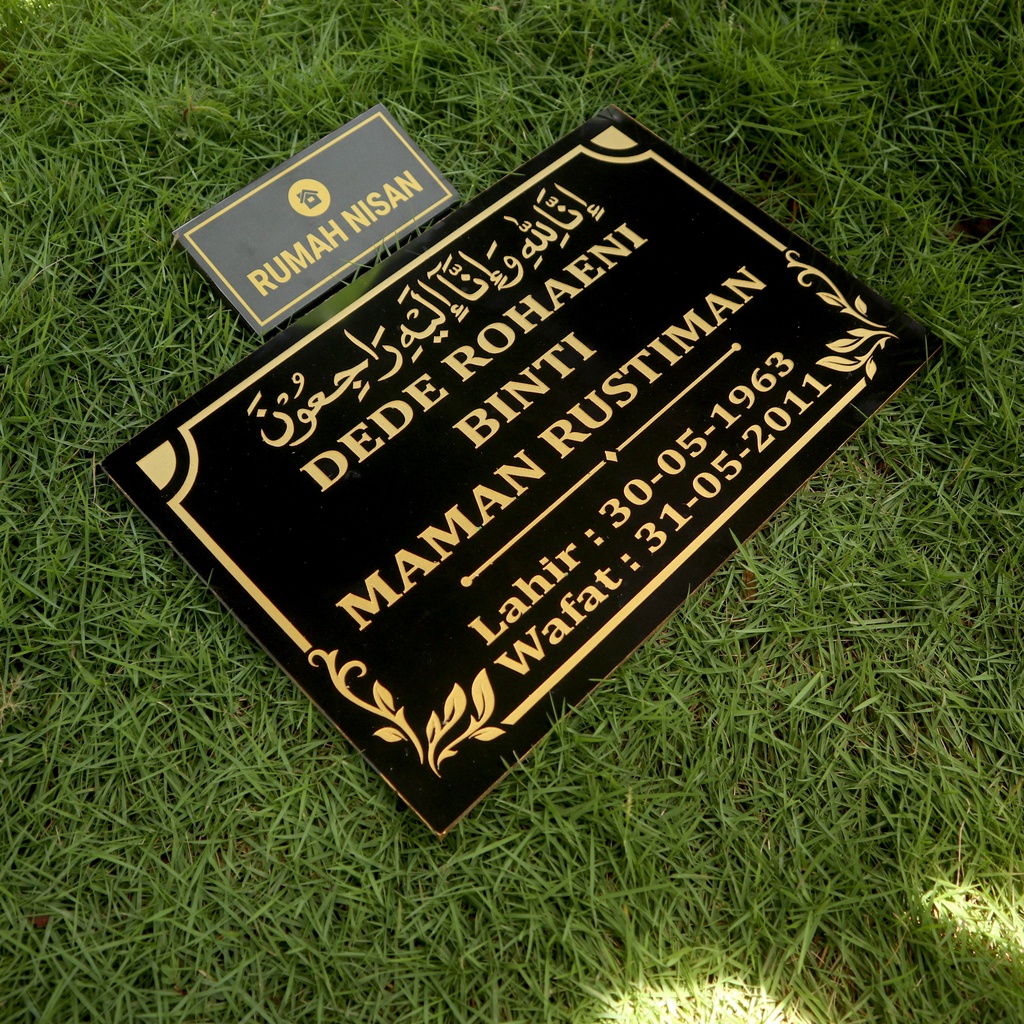 BATU NISAN CIRI MAKAM 20X30 MURAH MERIAH