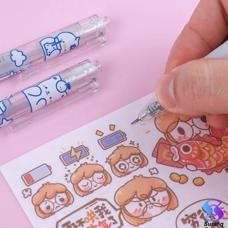 

TS Stiker spiral isi full sticker sticker lucu imut keren elegan fancy atk imut bagus / pulpen pisau / pen cutter