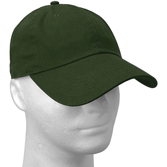 Topi Baseball Hijau Army Militer Tactical Pria Wanita Distro Baseball Caps