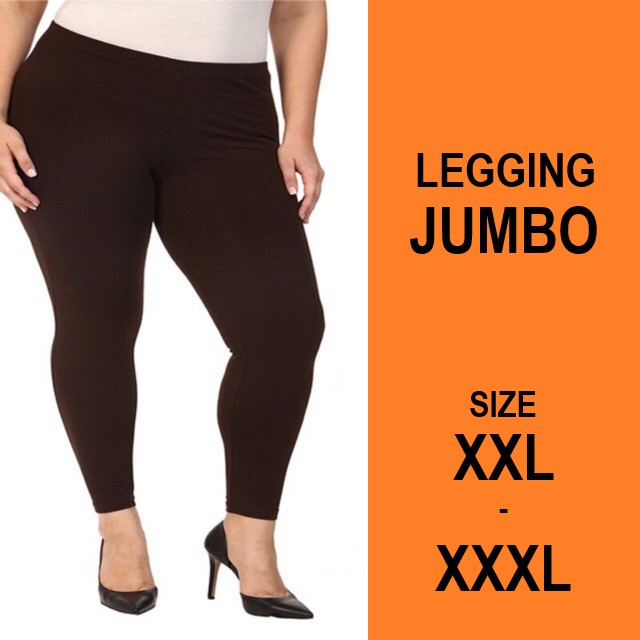 TERLARIS!!Legging Panjang Spandek Super Jumbo - Celana Leging Bahan Spandek Big Size XXXL