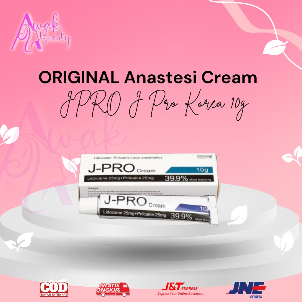 ORIGINAL Anastesi Cream JPRO J Pro Korea 10g