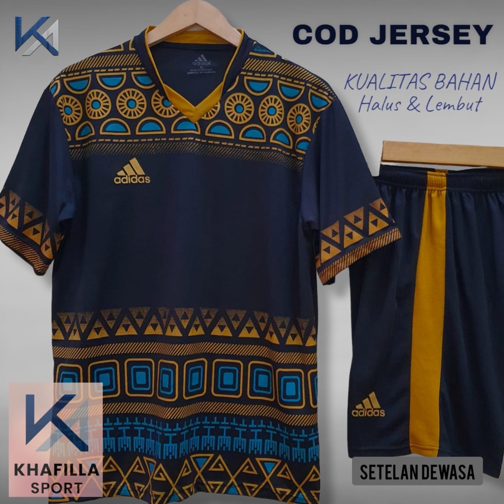 SETELAN BAJU JERSEY FUTSAL KAOS SEPAK BOLA DEWASA BADMINTON