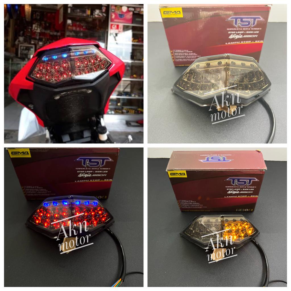 Lampu stoplamp belakang GMA TST NINJA 250 FI OLD 2013 - 2017 pnp