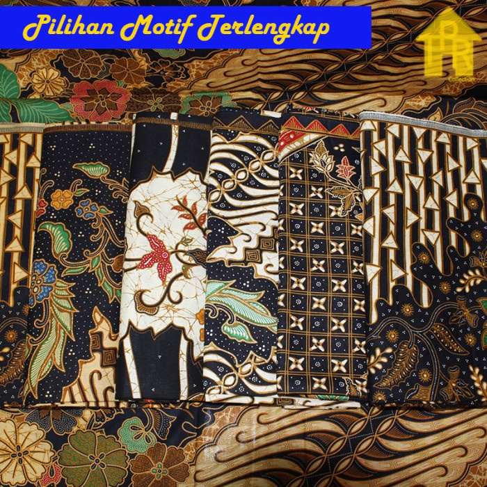 Kain Batik Jarik Seri Bintang Jawa / Soga Gading Exclusive 220x115cm.