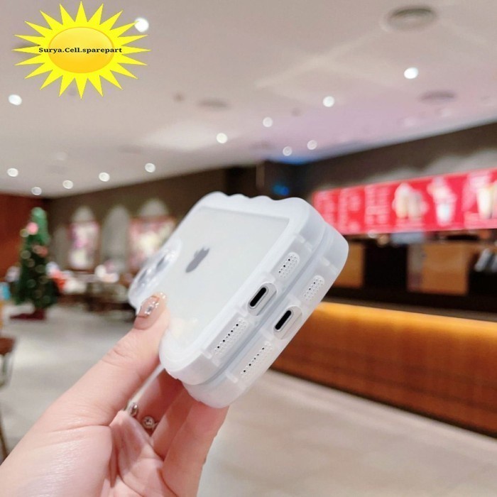 Softcase Gelombang Clear For Iphone X Xs Xr Xs Max 11 11 Pro 11 Pro Max