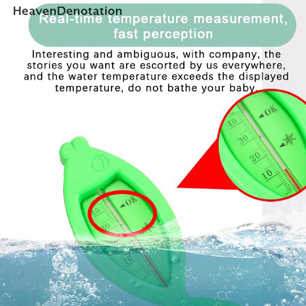 [HeavenDenotation] 1pc Termometer Mandi Bayi Termometer Mandi Bayi Termometer Ikan Kecil HDV