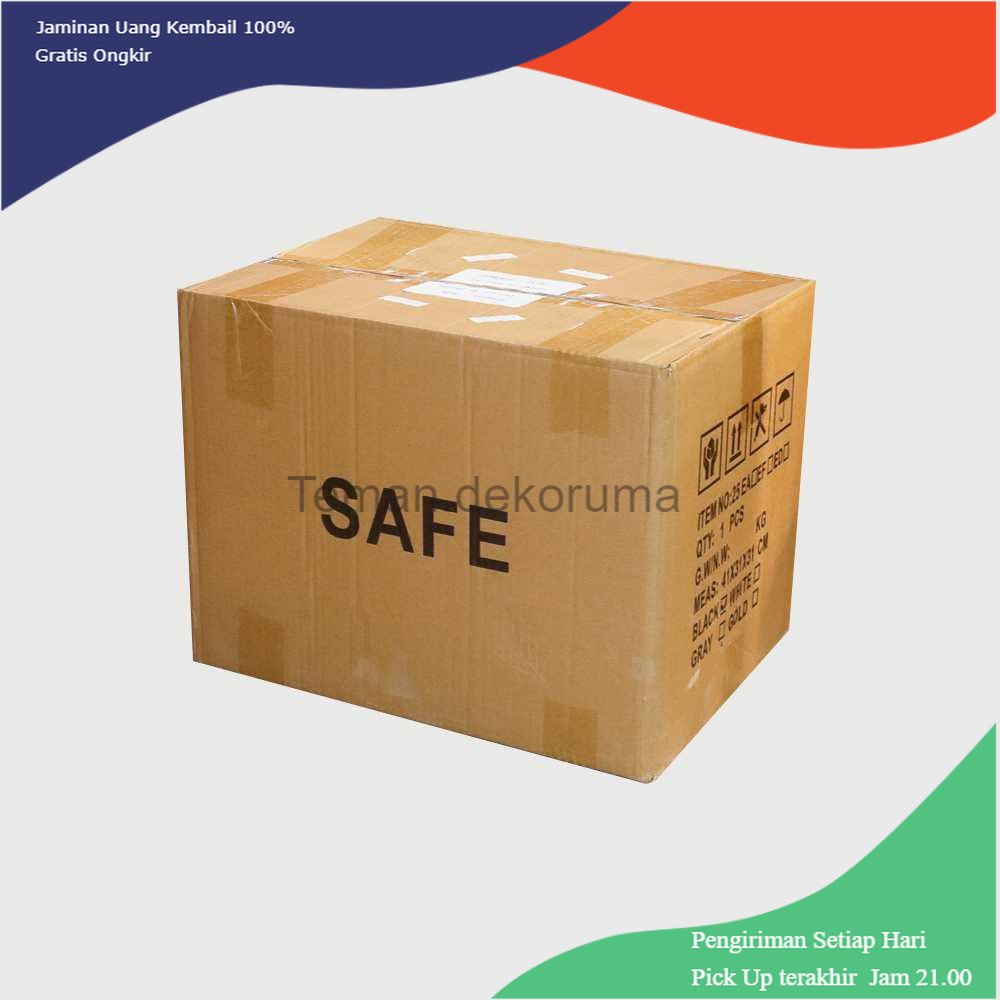 TD- TMP WMZUSA Kotak Brankas Pintar Safety Box Alarm Fingerprint - SS-H10