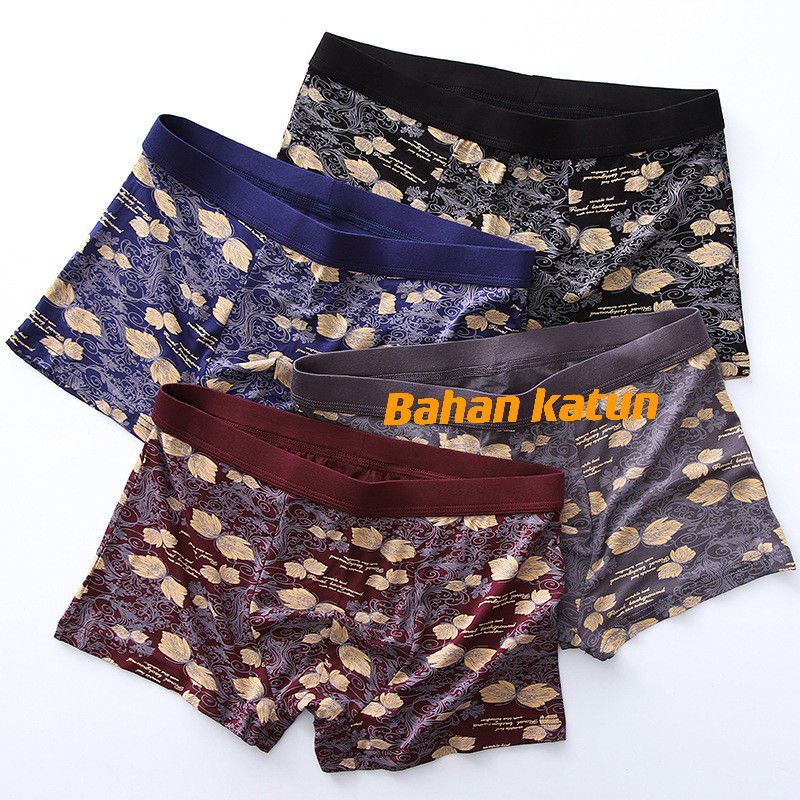 Yagoo [✅COD] Celana Dalam isi 4 Pcs Pria Dewasa Import Model Boxer Pria Terbaru CD70