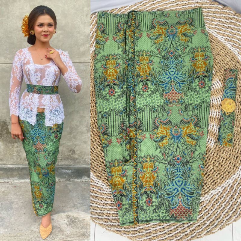 Kebaya Bali By Ani Kamen Batik Setengah Jadi