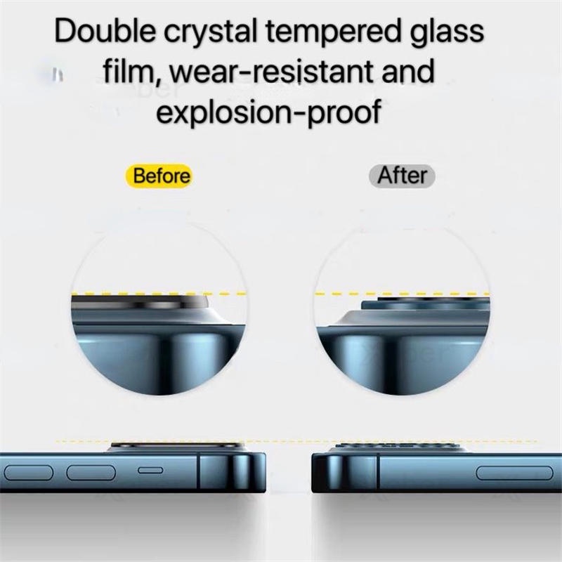 Lensa Kamera Belakang Tempered Glass Film Untuk iPhone 12 Pro Max Mini Color Lens Pelindung Layar Untuk Iphone12 12pro 12promax 12Mini