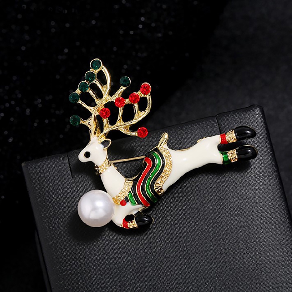 Mornin Pin Natal Portabel Elegan Wanita Bros Banyak Bentuk Brooch Pin id