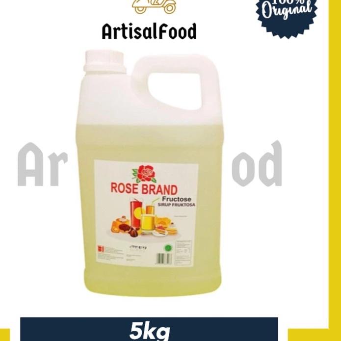 

◌ Gula Cair Rose Brand Rosebrand 5kg Fruktose Fruktosa Jerigen Botol 5 kg ♦