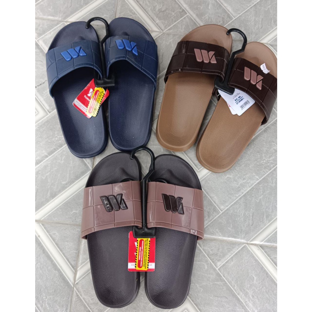 Sandal karet pria / Sandal pria nyaman / Sandal pria Yumeida/ Sendal murah/ Sendal PKU