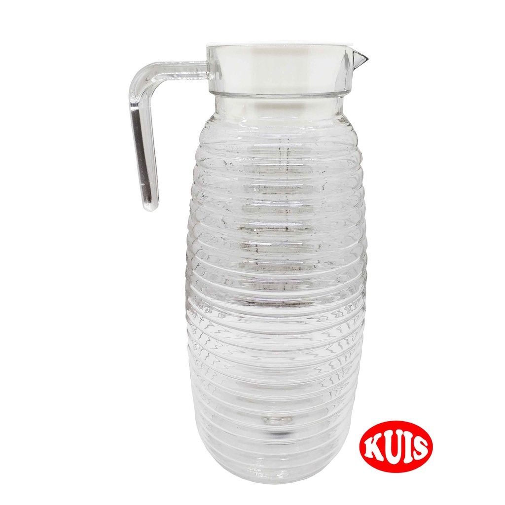 Teko Tempat Botol Air Minum Akrilik Hotel Motif Spiral Acrylic Pitcher Teko Modern Lucu Ringan