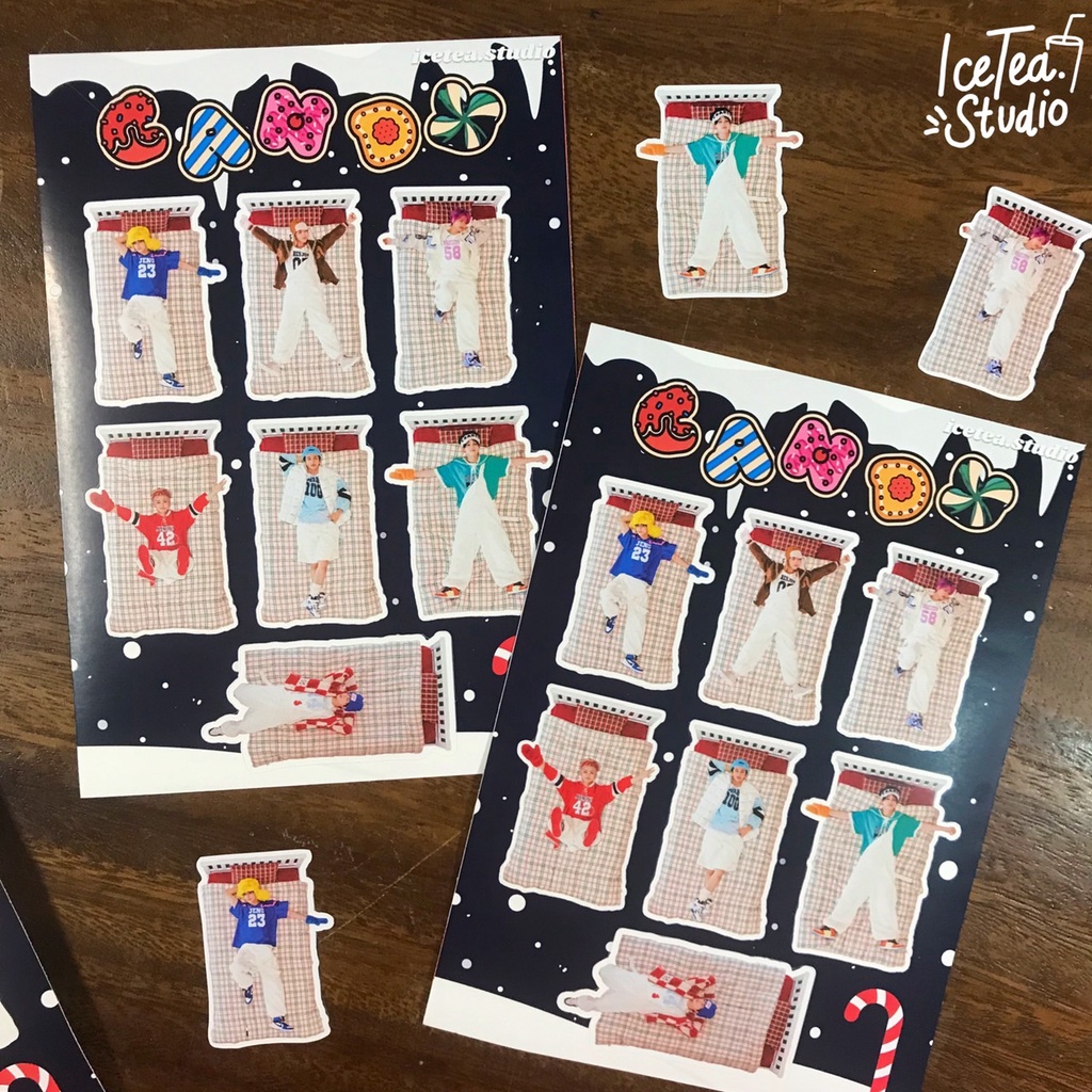 [NCT DREAM CANDY BED STICKERS] BACA DESKRIPSI sticker selca korean inspired selkor cute deco kpop ko