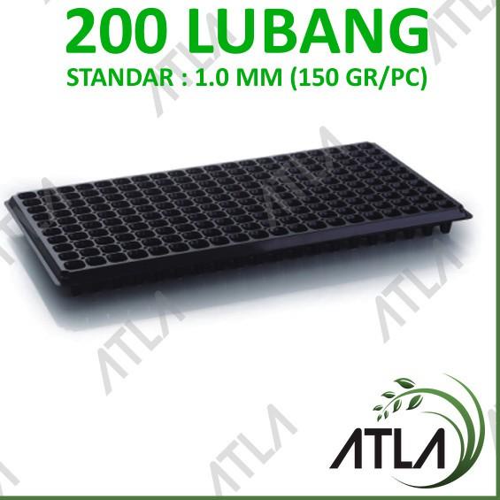 C95 Tray Semai 200 Lubang Traypot Pot Bibit Tray Hidroponik Grosir KT007 SPECIAL PRICE ゆ