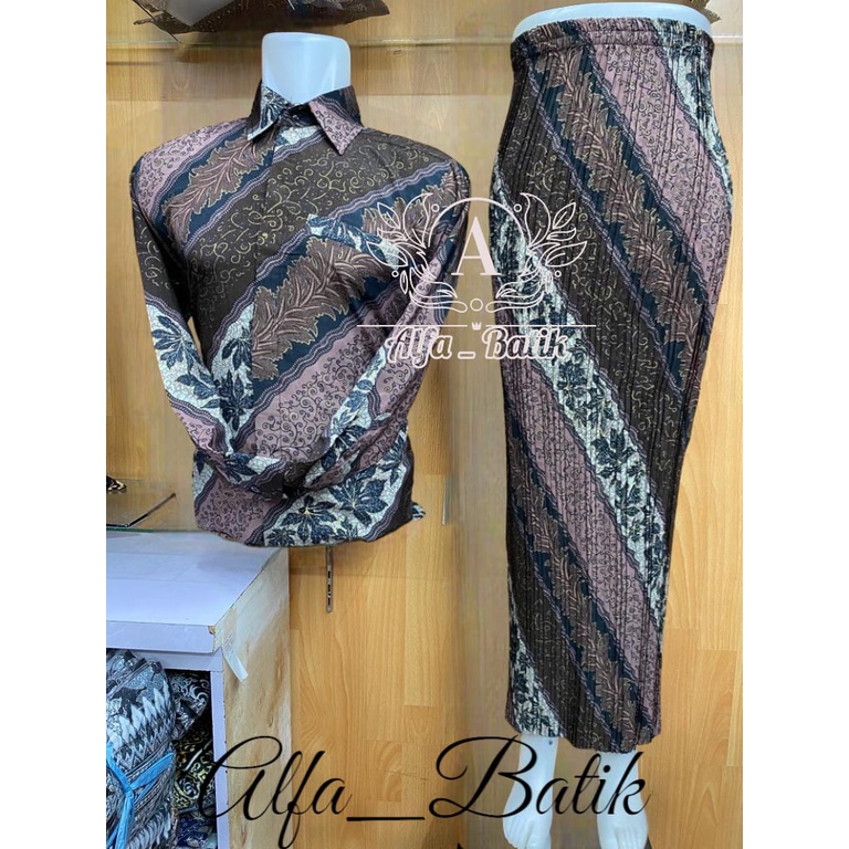 SET BATIK PREMIUM/COUPLE BATIK KONDANGAN/SET COUPLE BATIK PESTA/SET KEMEJA BATIK/SET COUPLE BATIK PREMIUM/COUPLE BATIK TERKINI/COUPLE BATIK PLISKET/KEMEJA PLISKET BATIK