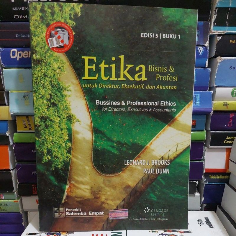 

etika bisnis dan profesi edisi 5 buku 1 leonard j brooks