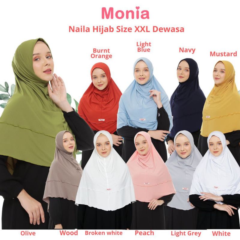 Naila Hijab by Monia Hijab Kids | Hijab terbaru