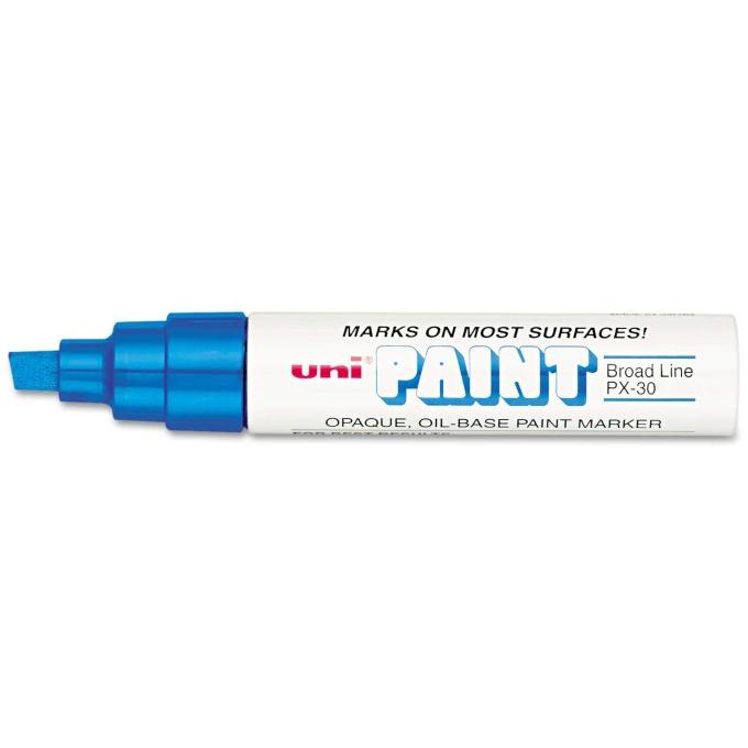 

Spidol Uni Paint PX30 paint Marker Blue Permanent Oil Base Paint Marke