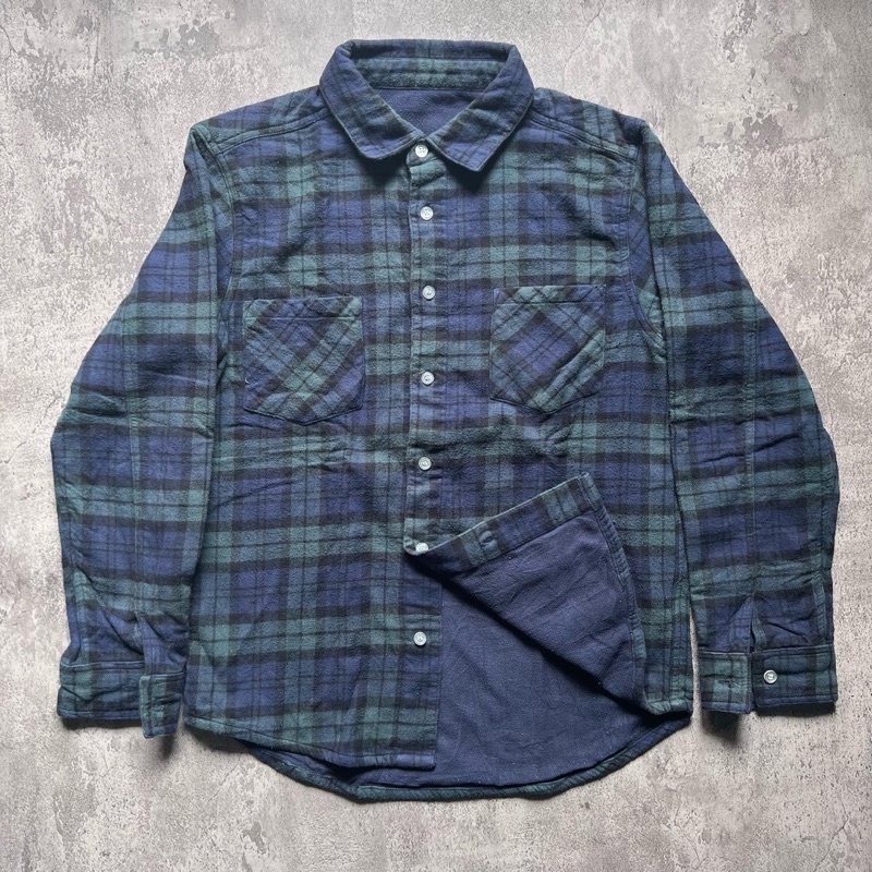 flannel semi sherpa