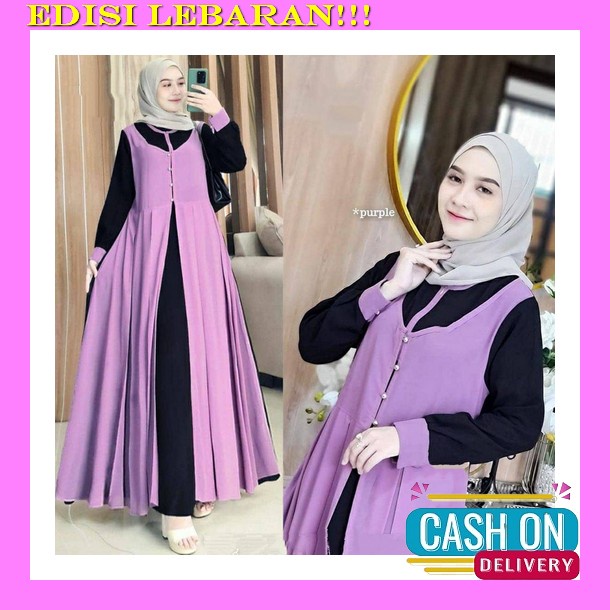 Lebaran 2023 Sarii Gamis Remaja Terbaru Gsmis Bsju Gamiz Idul Fitri Games Ibu Ibu Gmis Ibu2 Polos Si