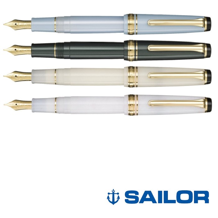 

BISA COD SAILOR Shikiori Soraha Fountain Pen #Pilot Iroshizuku Platinum 3776