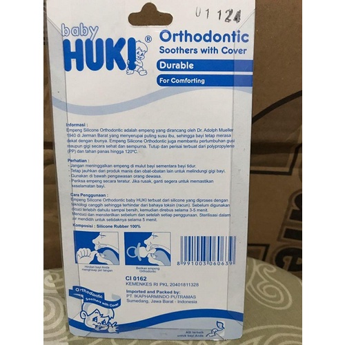 HUKI DOT SILICONE ORTHO L ISI 3 PCS