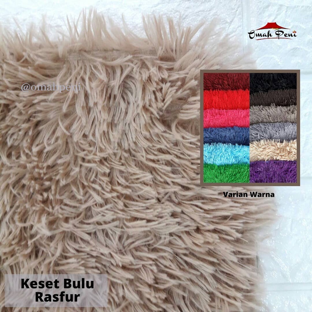KESET KAKI / KESET BULU RASFUR / PERLENGKAPAN RUMAH TANGGA