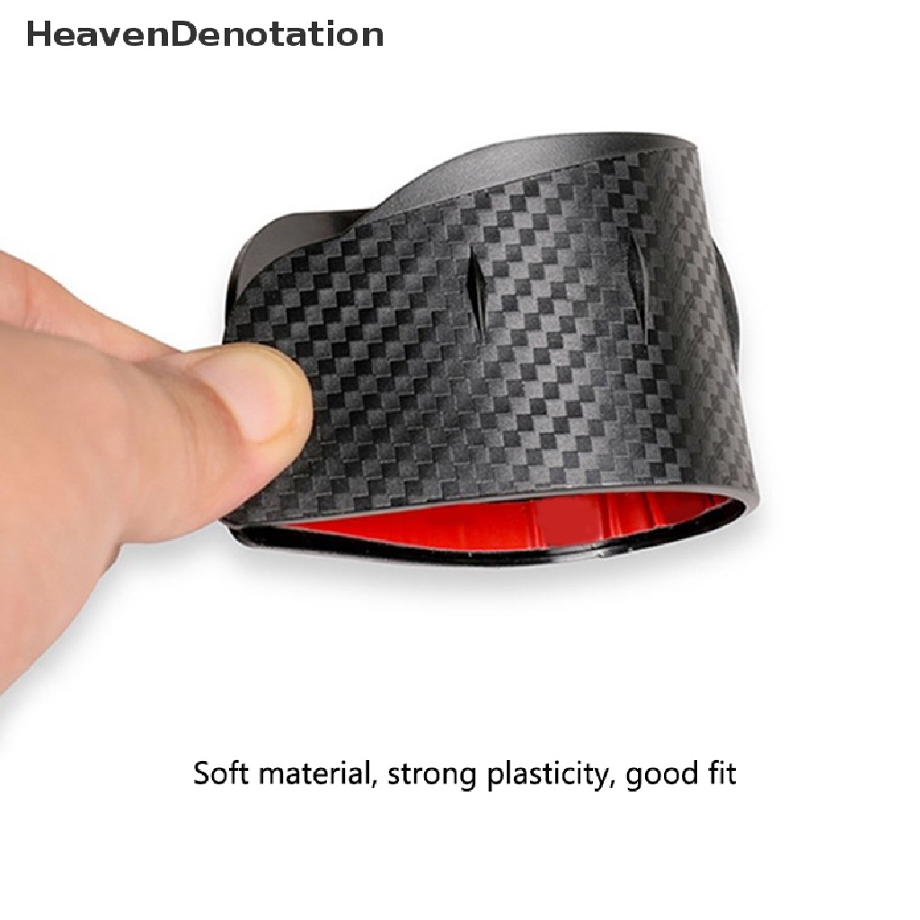 [HeavenDenotation] 2pcs Universal Kaca Spion Mobil Rain Cover Sun Visor Alis Serat Karbon HDV