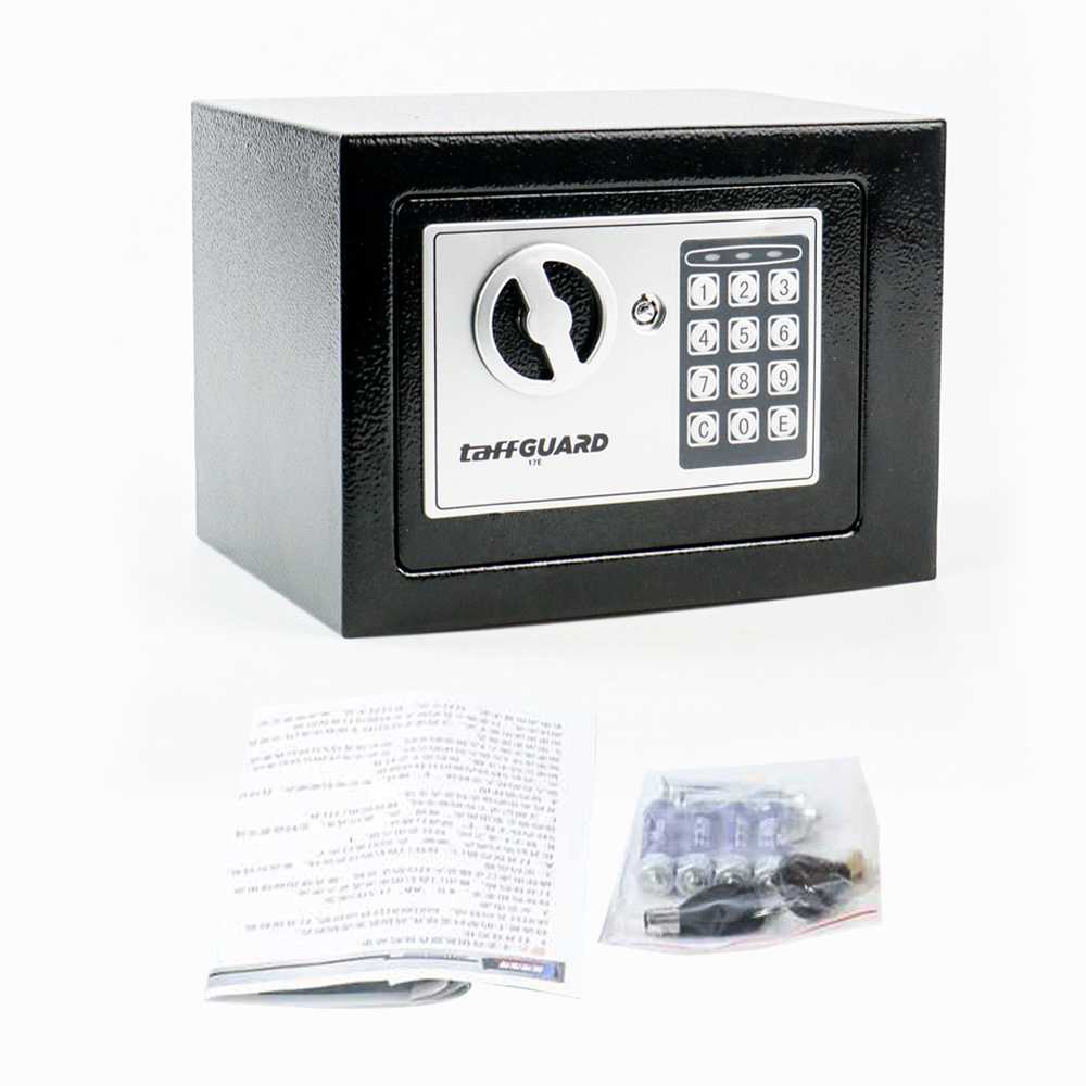 Japalife Brankas Mini Electric Password Safe Deposit 4.6L Box Bankras Uang