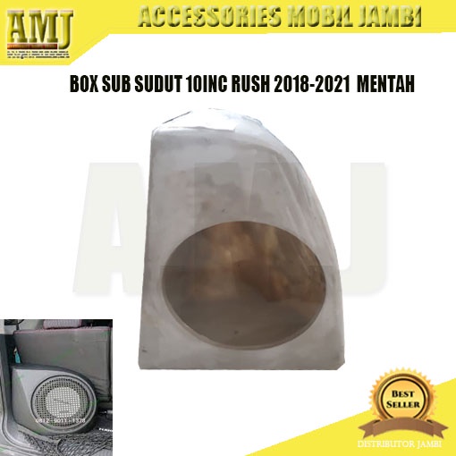 BOX SUBWOOFER SUDUT 10INC RUSH 2018-2021 MENTAH
