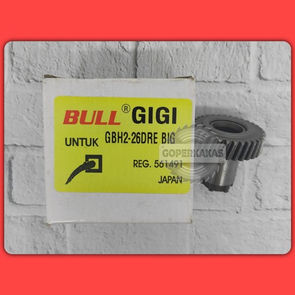 BULL HELICAL GEAR GIGI BOR BOBOK BETON GBH 2-26 RE BESAR MESIN BOR BOBOK BETON BOSCH GBH 2-26 DRE