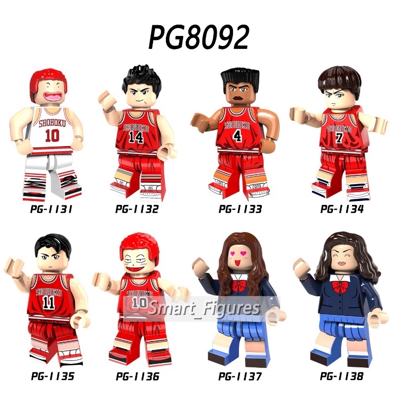 Mainan Action Figure Minifigures Michael Jordan World Cup Bale Messi Ronaldo Slam Dunk Untuk Hadiah