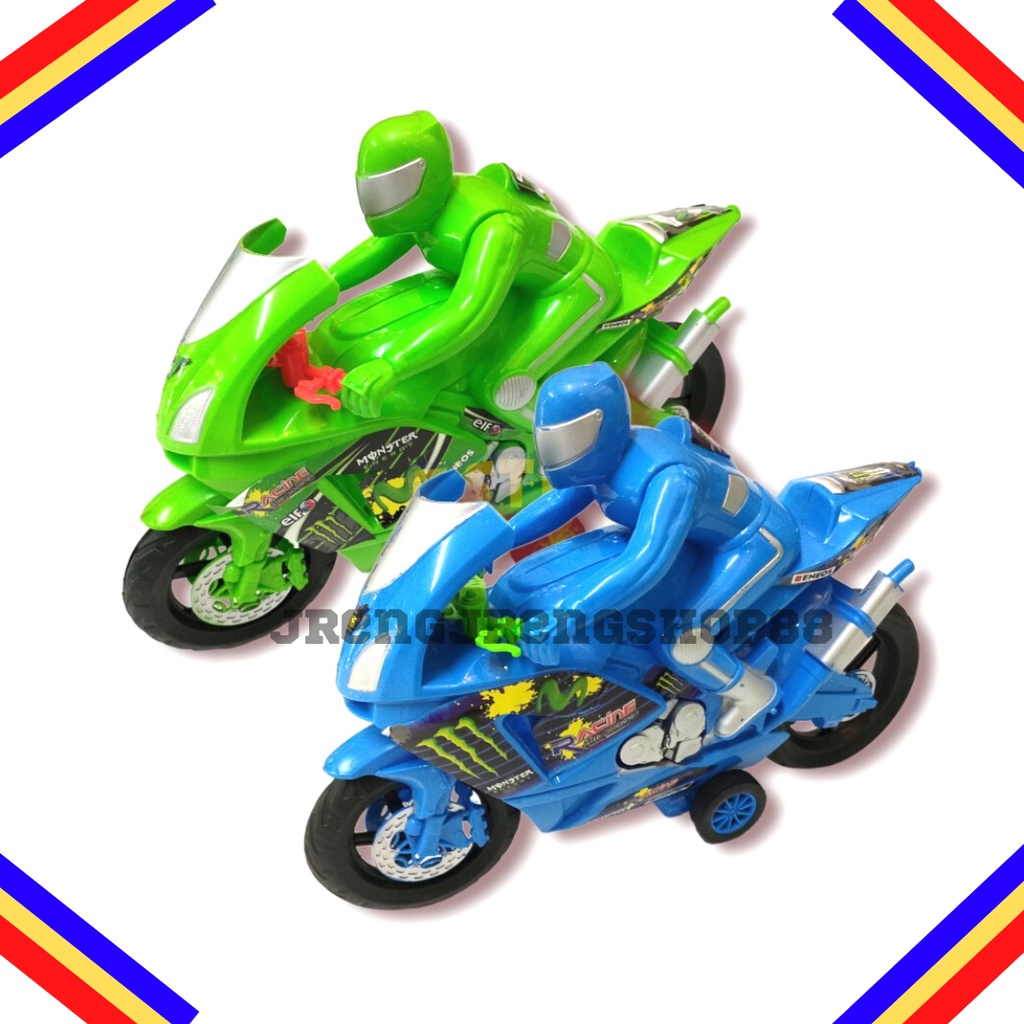 Mainan Anak Motor Motoran Ninja Pembalap Dorong