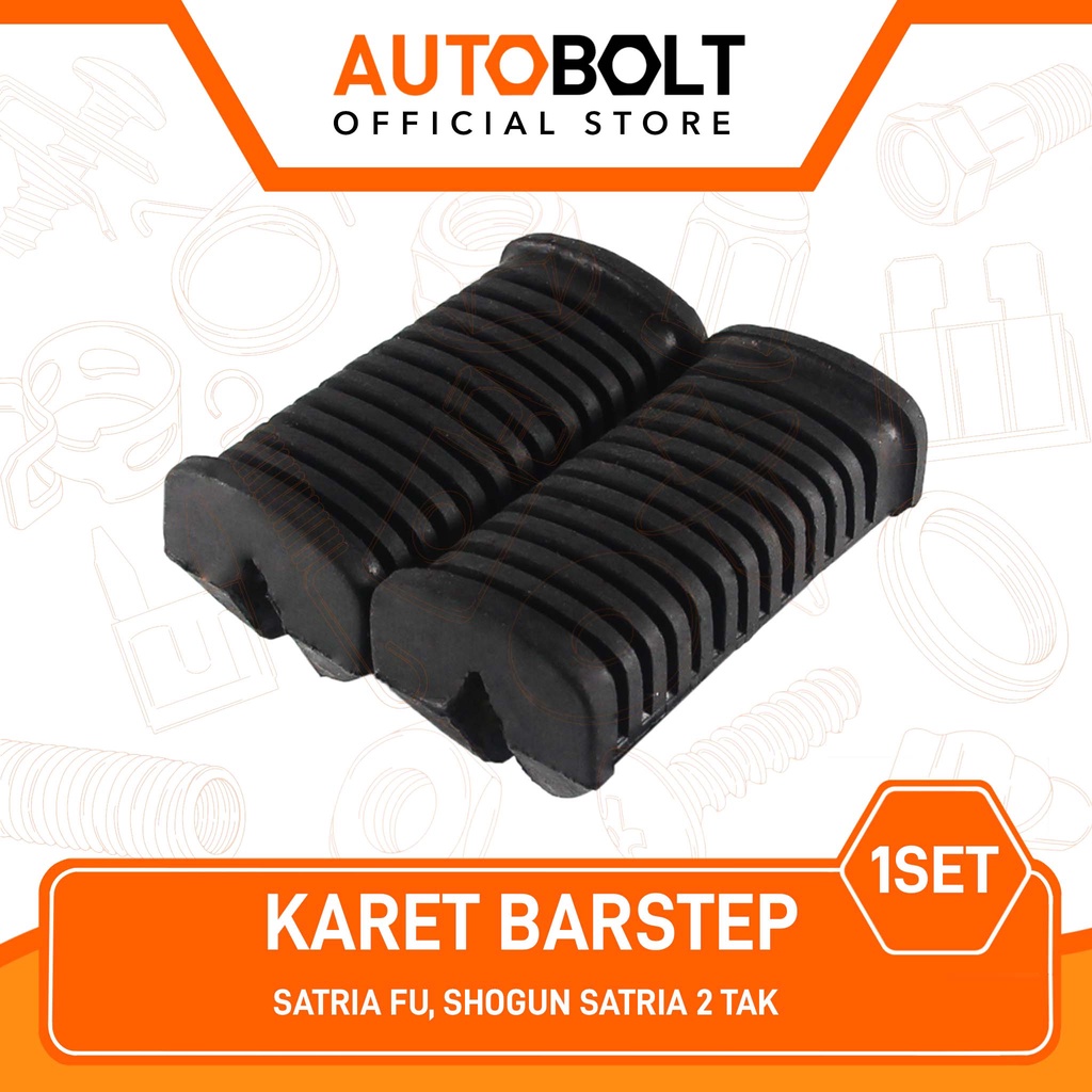 Karet Barstep Depan Smash Lama New Titan & Satria FU 150 2 Tak & Shogun 110 125 & Tornado & Arashi F