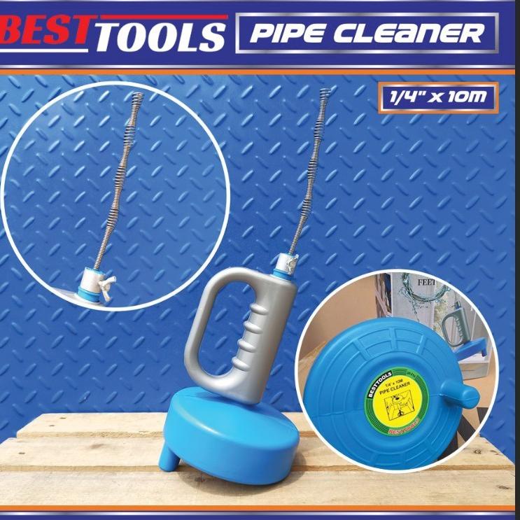 D35 Pipe cleaner 10m kabel sling saluran air macet mampet BESTTOOLS PCM010 alat pembersih pipa drain