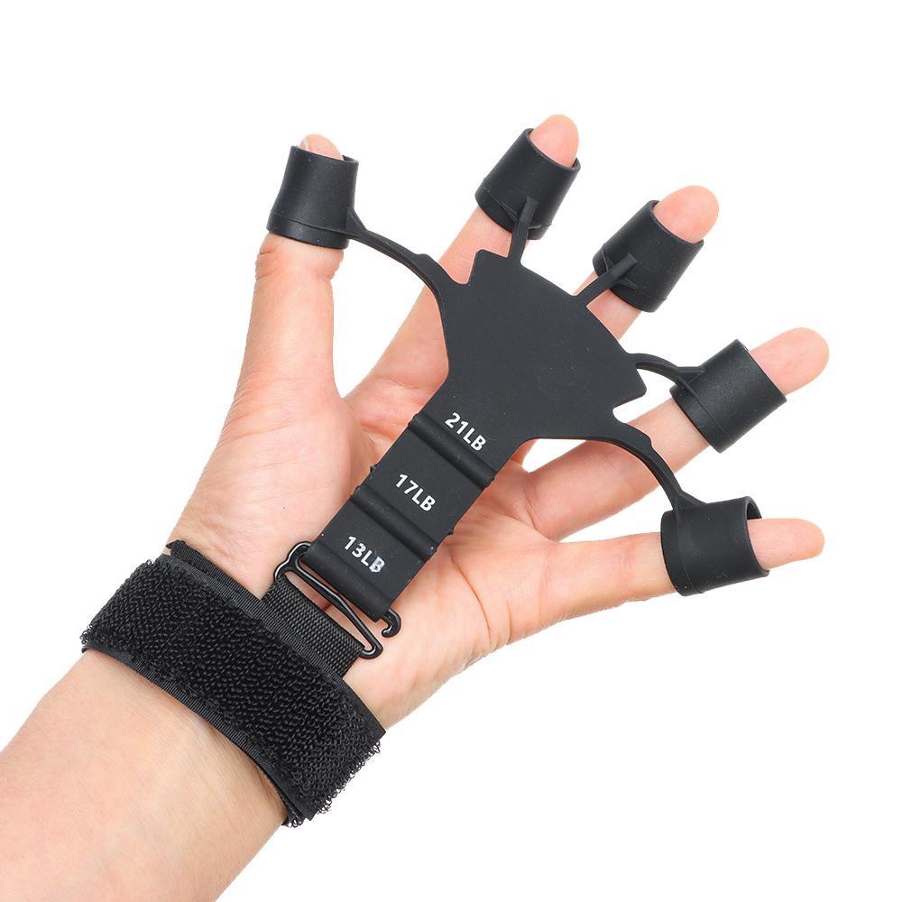 Top Finger Gripper Peralatan Fisik Gitar Jari Berolahraga Finger Berolahraga 6.6-21lbs Extension Berolahraga Pegangan Tangan Pelatih Kekuatan