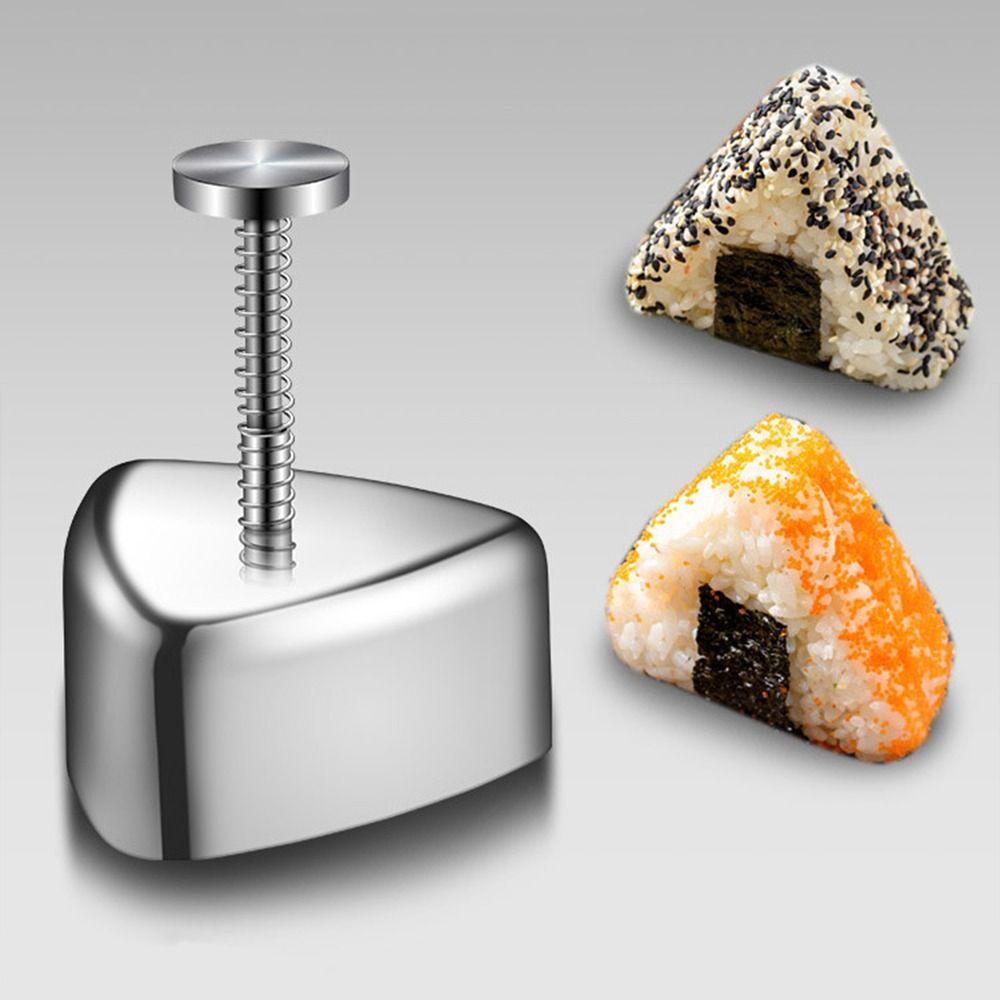 Solighter Sushi Maker Peralatan Kit Aksesoris Dapur Cooker Sushi Making Tools Stainless Steel