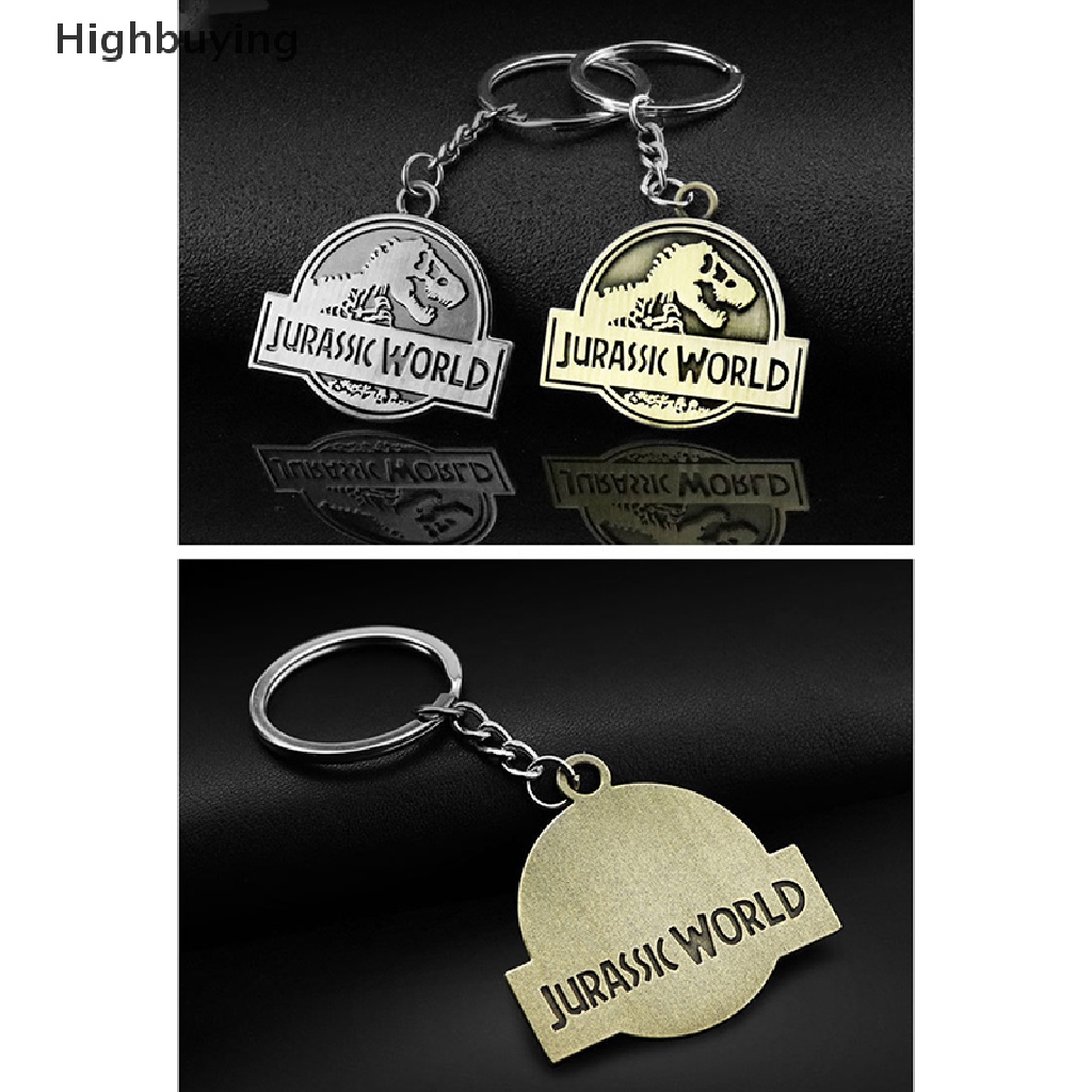 Hbid Gantungan Kunci Dinosaurus Logam Fashion Key Ring Vintage Tas Dompet Liontin Dinosaur Keyring Gantungan Kunci Mobil Auto Keychain Glory