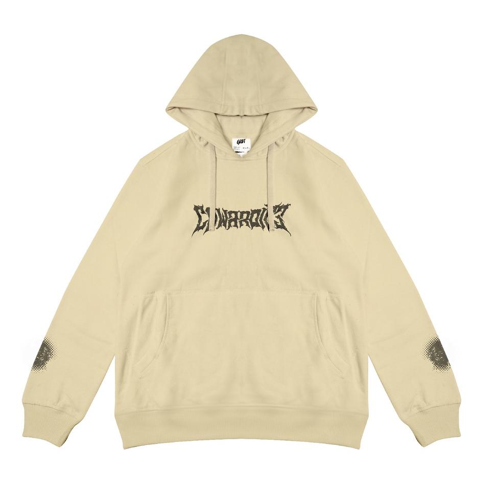 HOT SALE GRDT Defeater Hoodie Cream